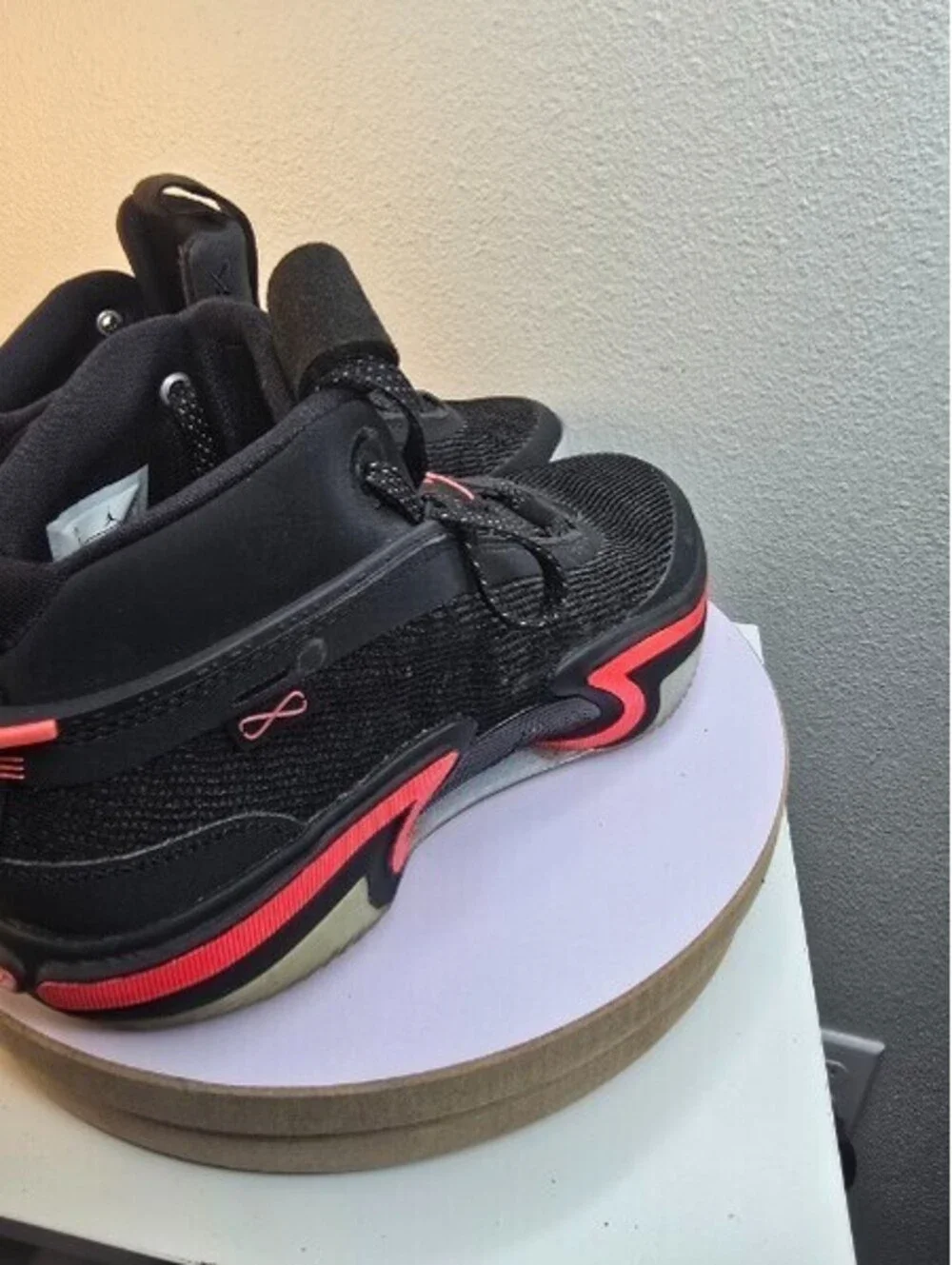 Size 8 - Air Jordan 36 Black Infrared